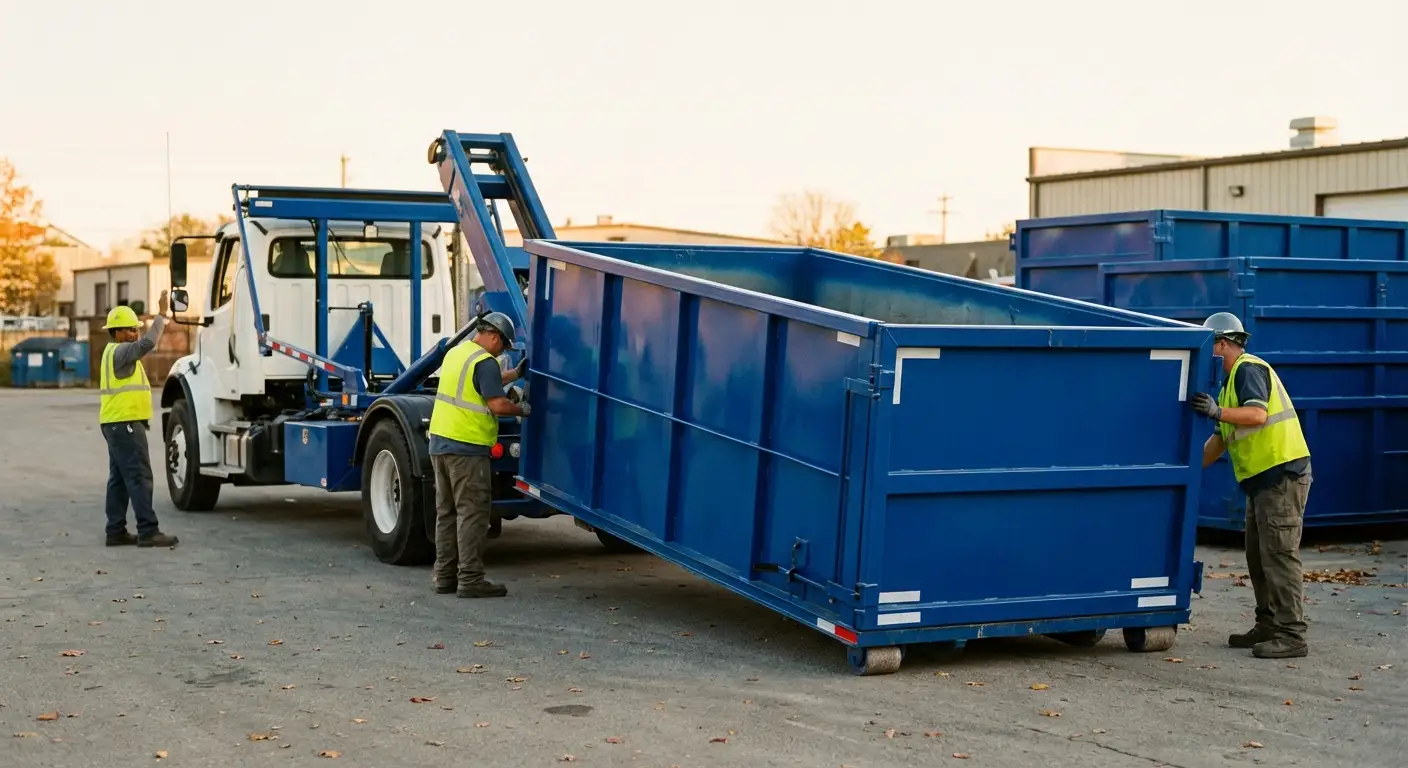 Commercial waste management and dumpster rental logistics in Pasco, WA
