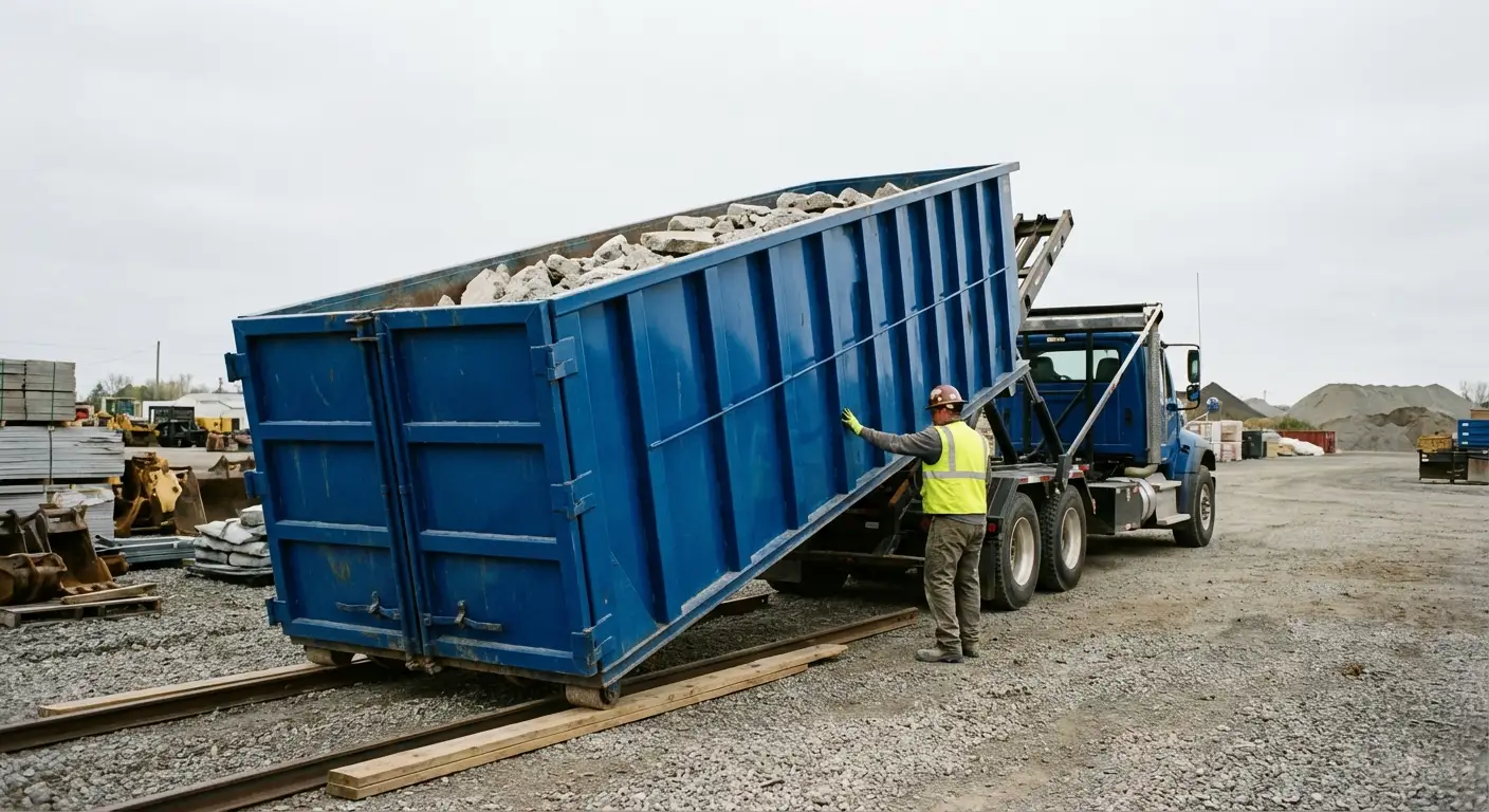 Heavy duty concrete dumpster specifications in Pasco, WA