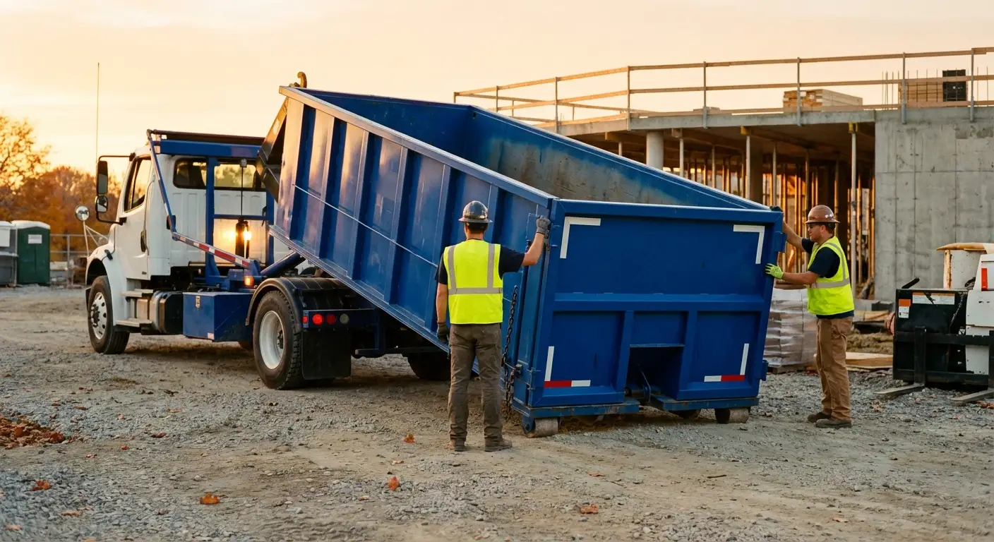Commercial dumpster rental delivery in Pasco, WA