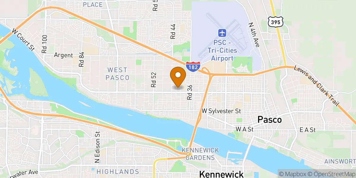  neighborhood map in Pasco, WA