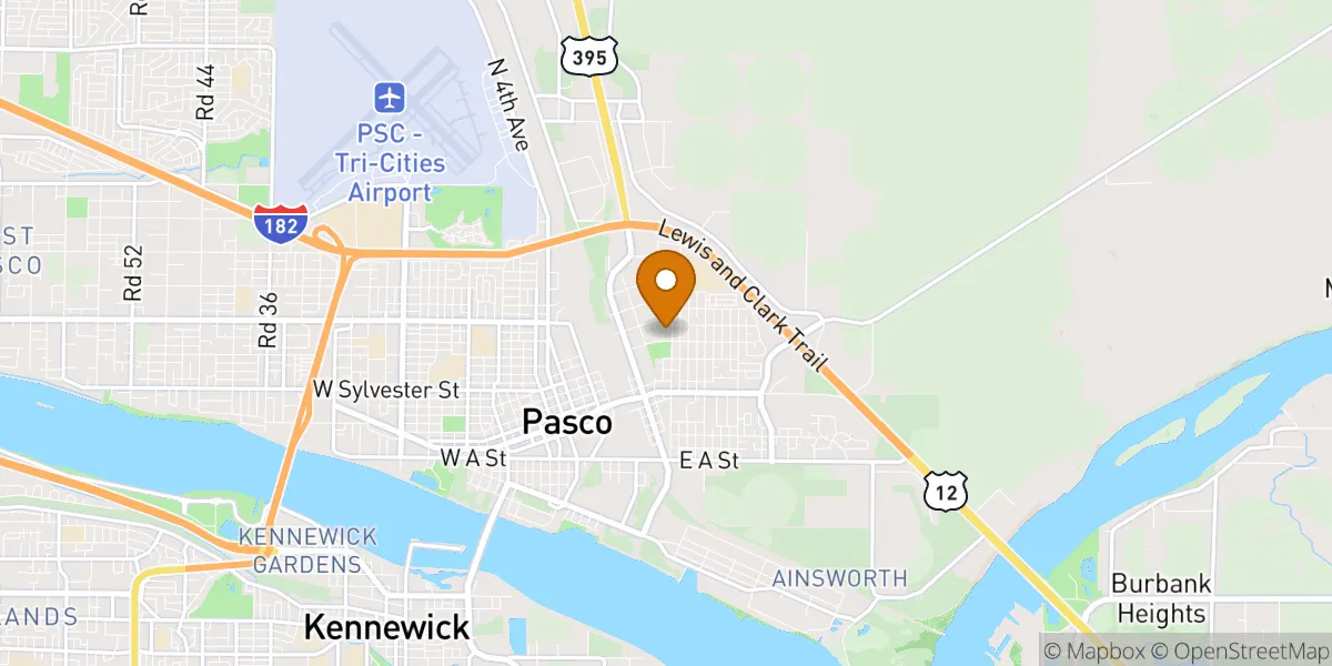  neighborhood map in Pasco, WA